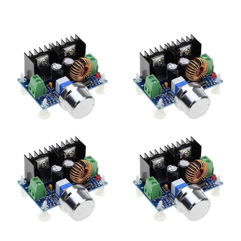 XL4016 4pcs DC-DC Converter Adjustable Output 1.25 to 36V for 8a 200W 180kHz