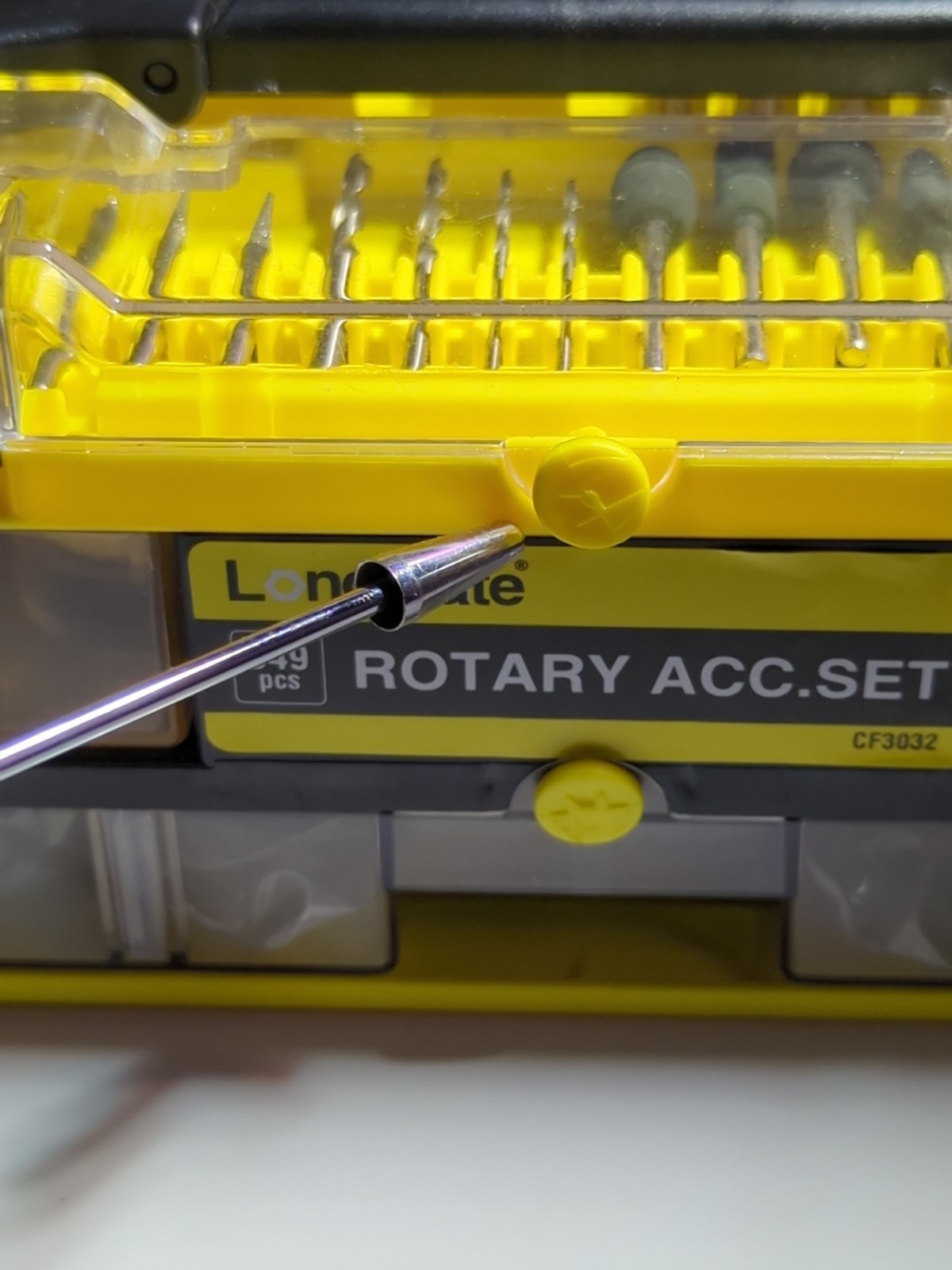 Longmate 349pc Rotary Tool Accessory Kit Cutting Sanding Polishing Drilling Set