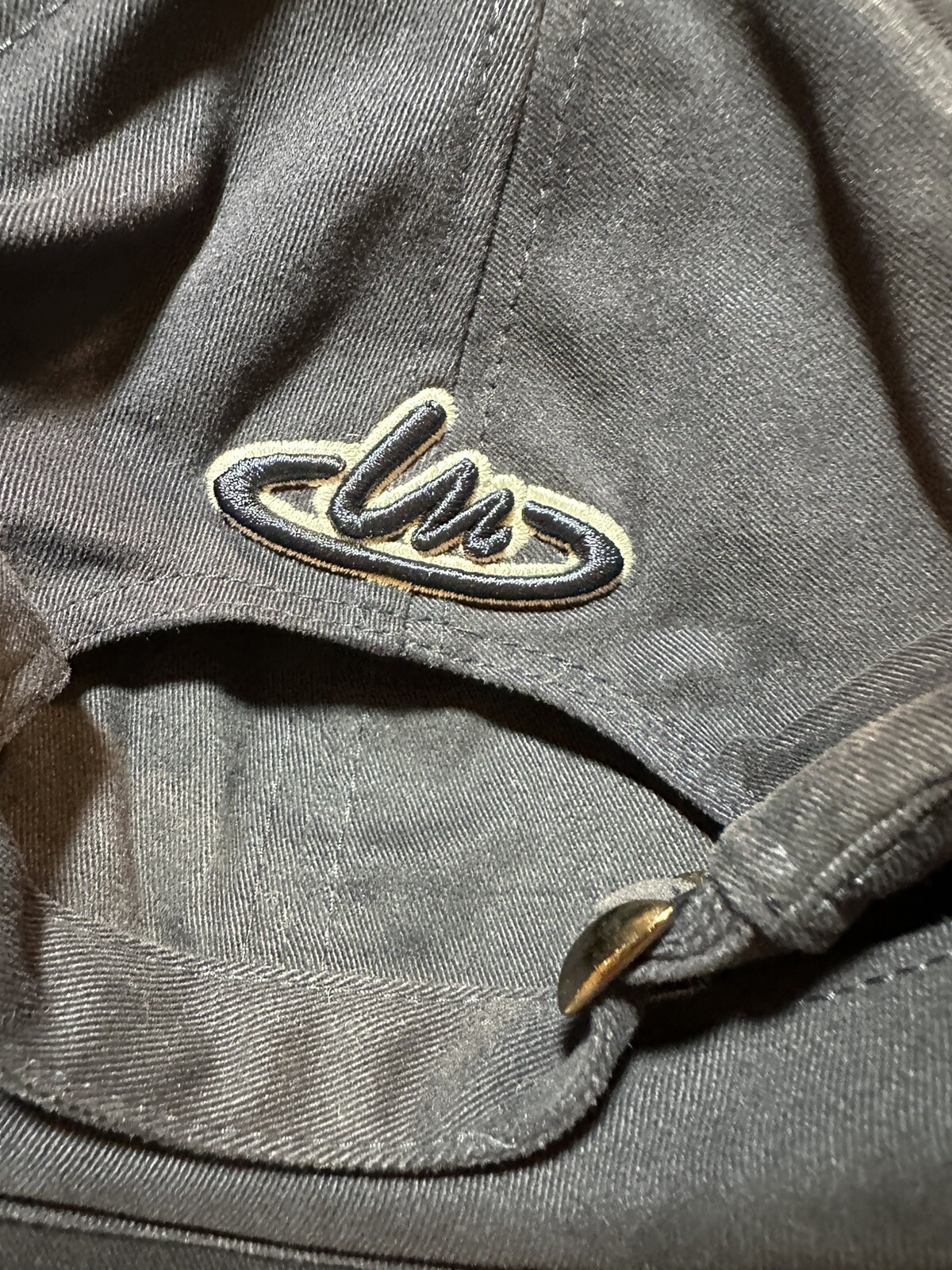 Liquid Metal Golf Hat Strap Back