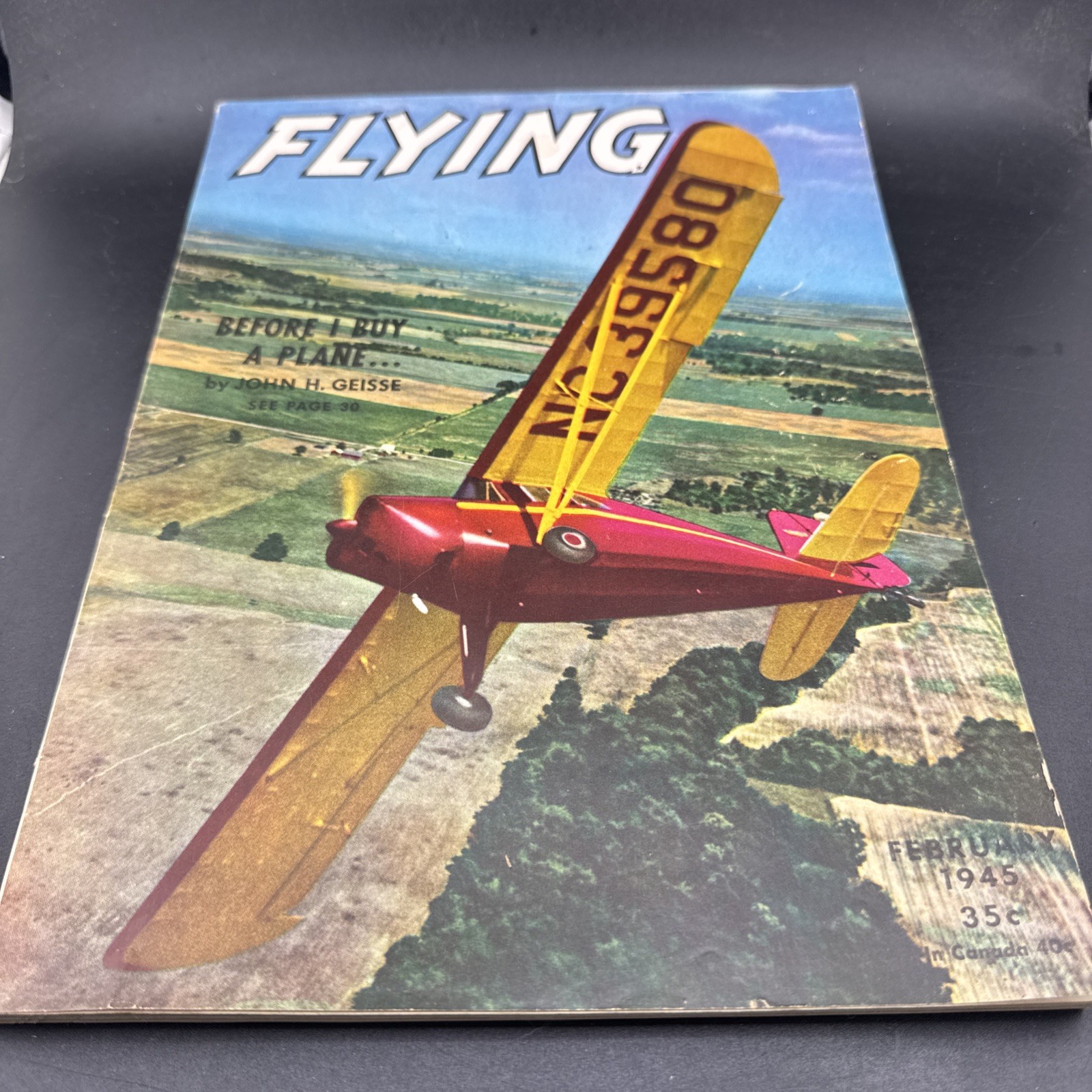 Flying Magazine February 1945 – WWII Aviation – Civil Aeronautics