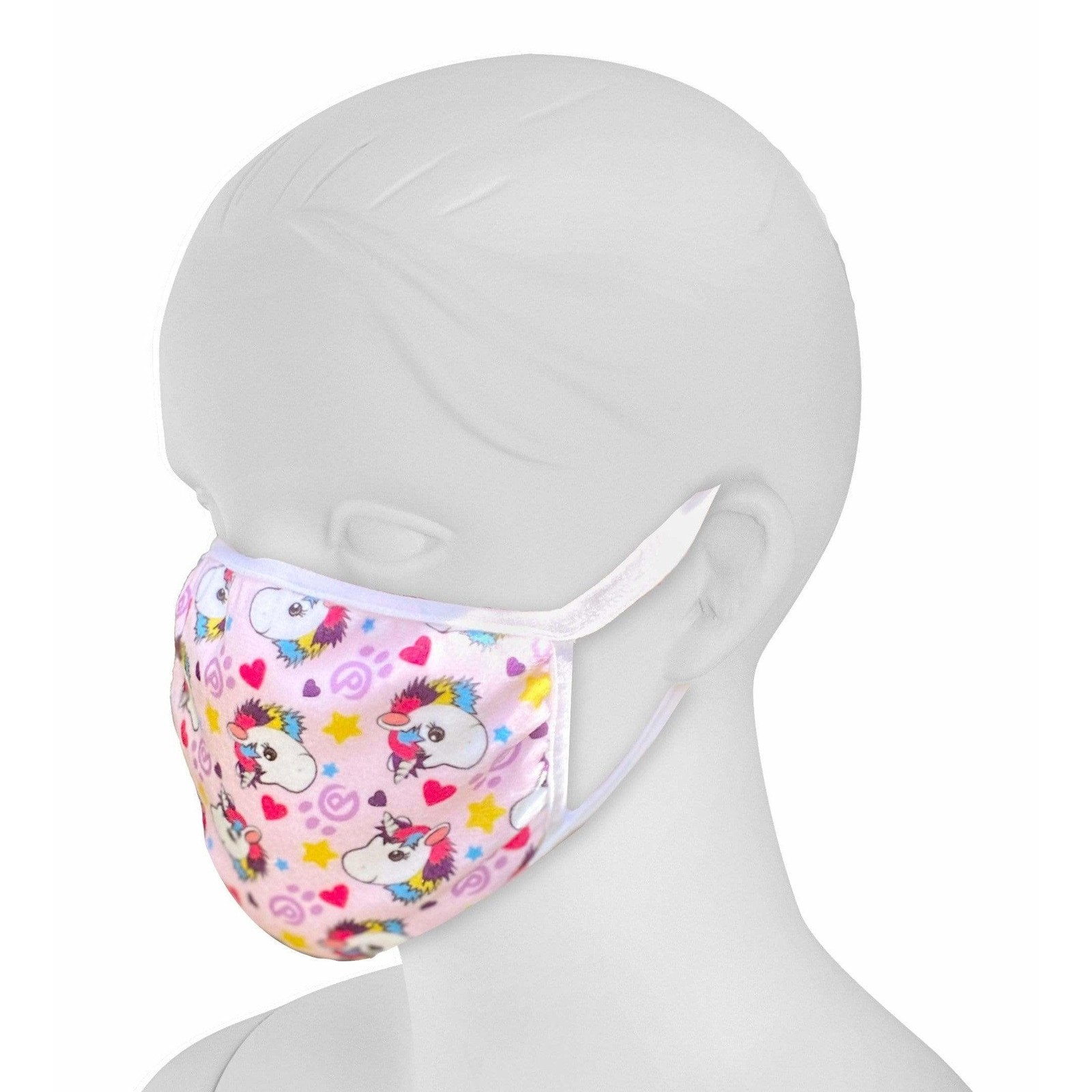 Mixed Pawley And Poppy Adjustable Face Masks (6 Pack)
