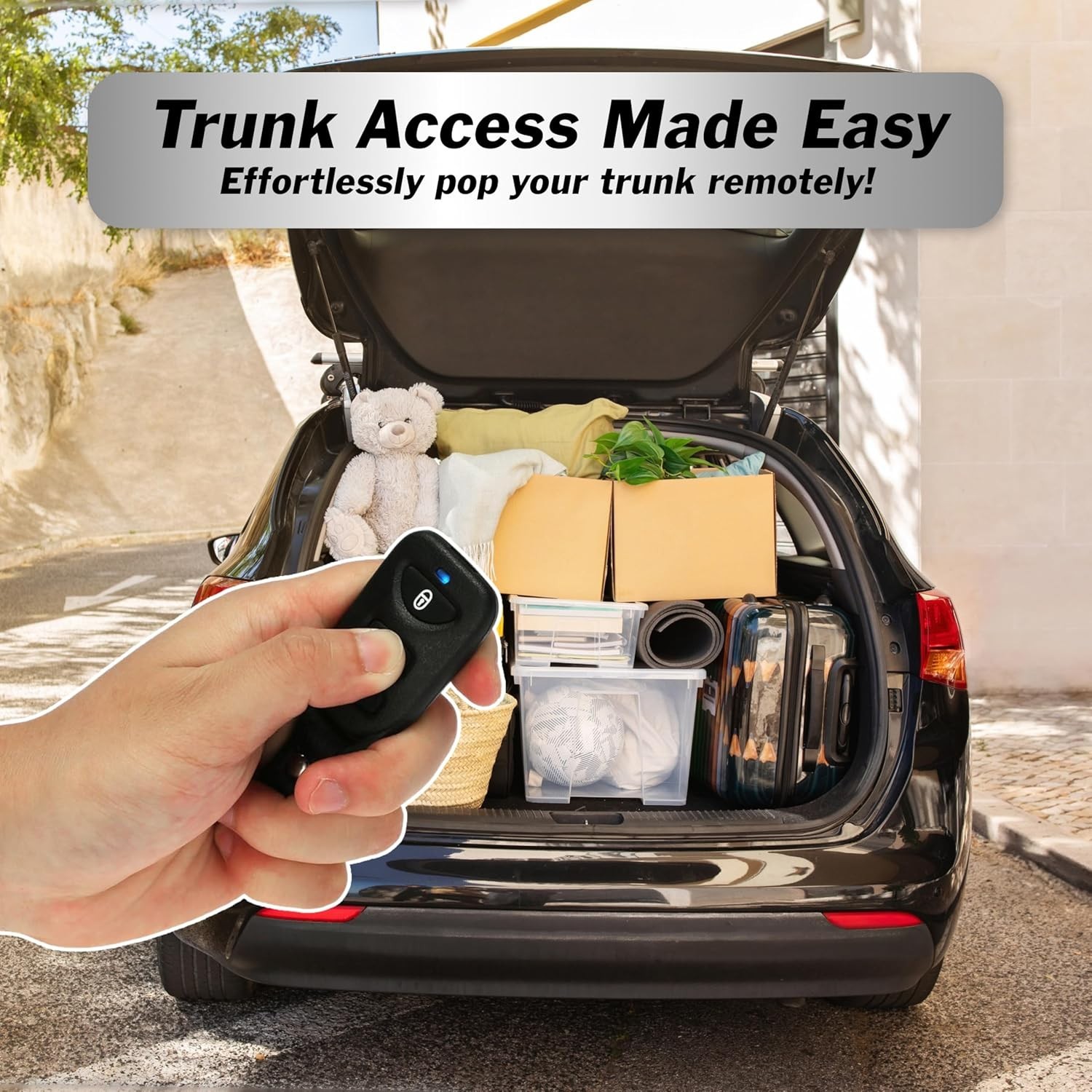 Universal Car Keyless Entry System - Remote Control Lock Kit