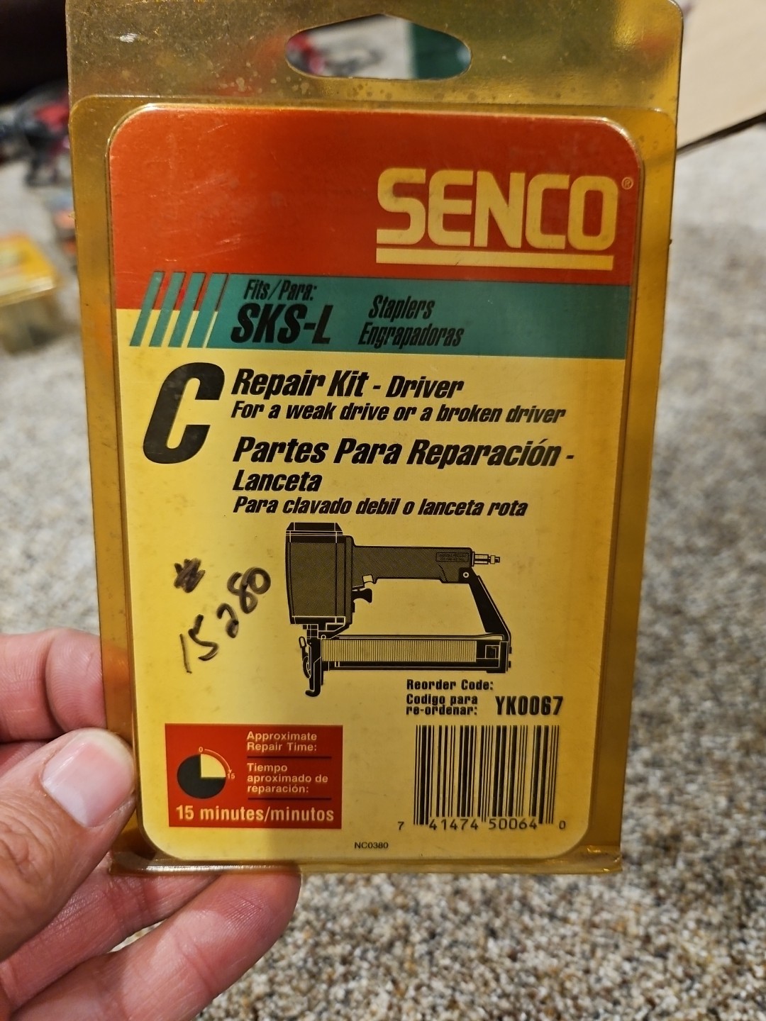 Senco Yk0067 Fits All SKS-L Staplers Driver Repair