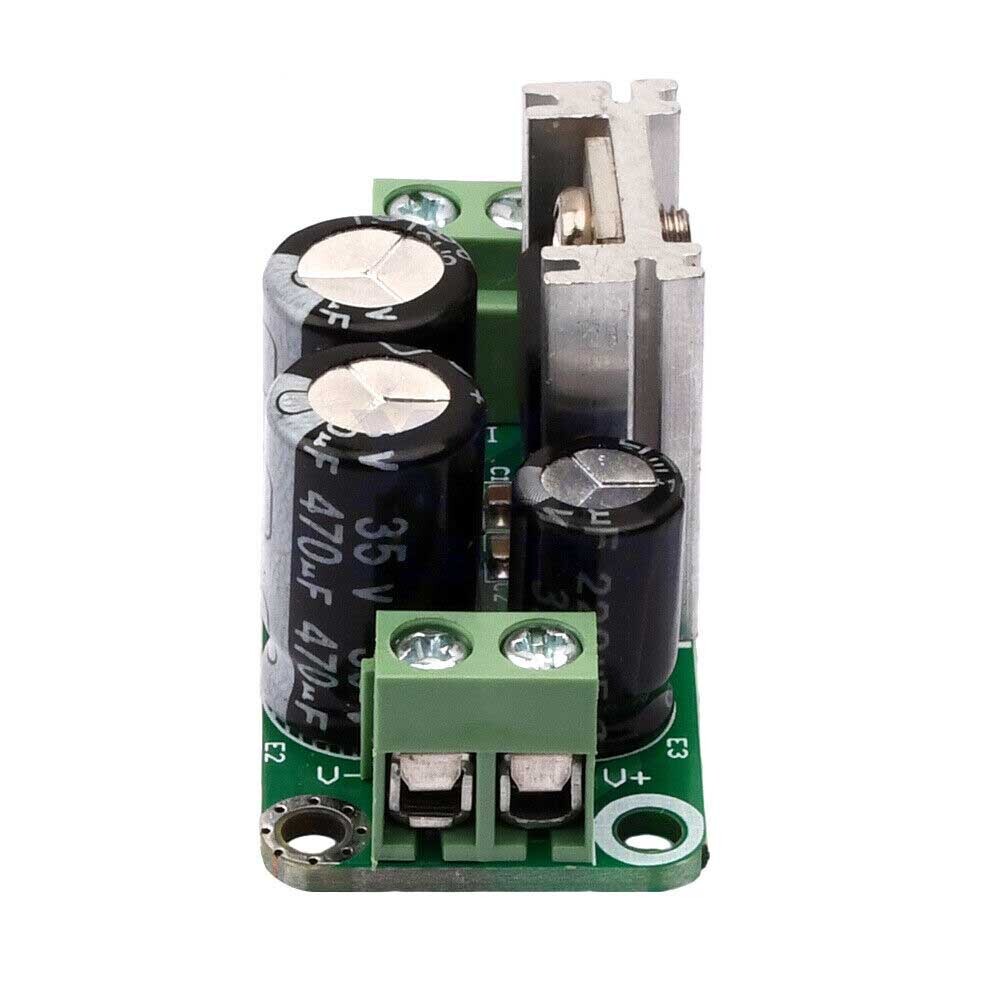 2PCS 12V Single Regulated Power Supply Module AC to DC Rectifier Filter Board 1A