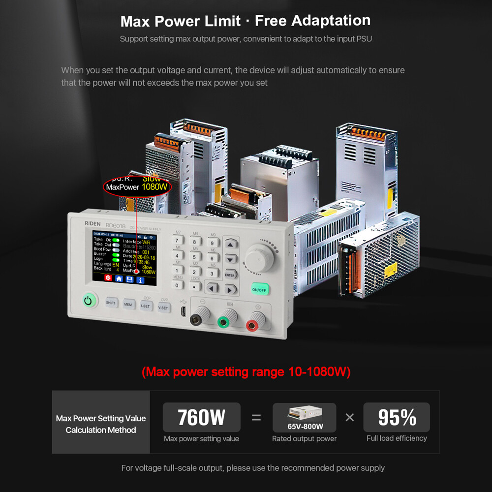 RD6018 18A AC- Voltage Current Converter Voltmeter Modu W4O9