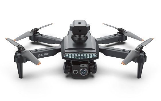 D6 air Drone 4K HD Dual Cam WiFi FPV Obstacle Avoidance Optical Flow RC Quadcopt