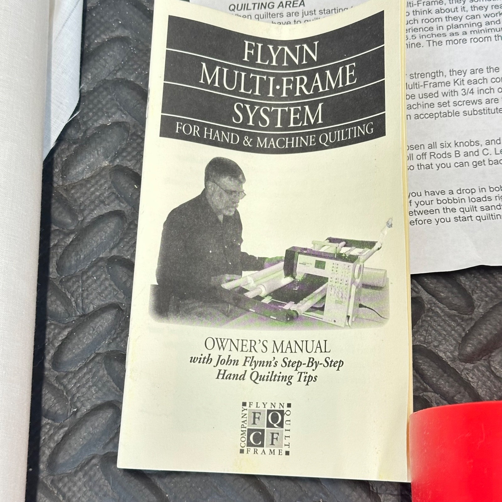Flynn Multi-Frame System For Hand & Machine Quilting Boxed