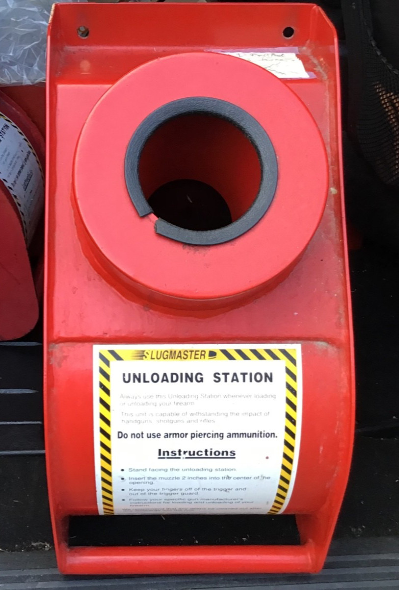 SLUGMASTER Firearm UNLOADING STATION 15” Alloy Welding Portable Centre Ontario#5