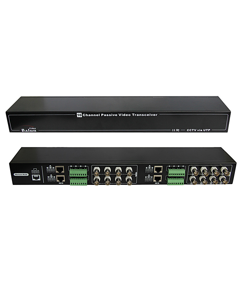 16CH PASSIVE HD VIDEO BALUN HUB 5MP HD-TVI/5MP AHD/4MP HD-CVI/CBVS