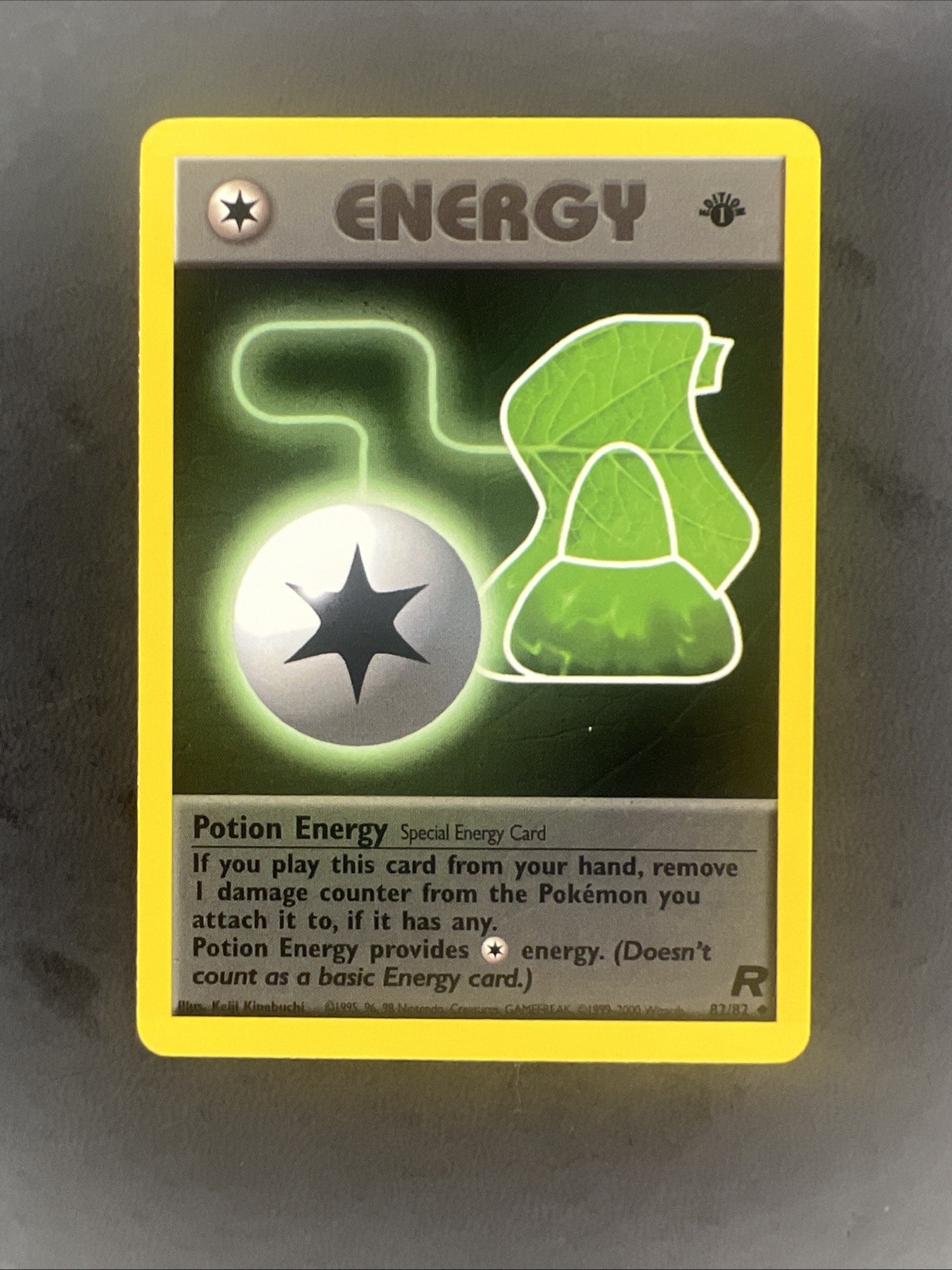 Potion Energy LP Very Rare Team Rocket 1st Edition 82/82 2000 Pokemon Card