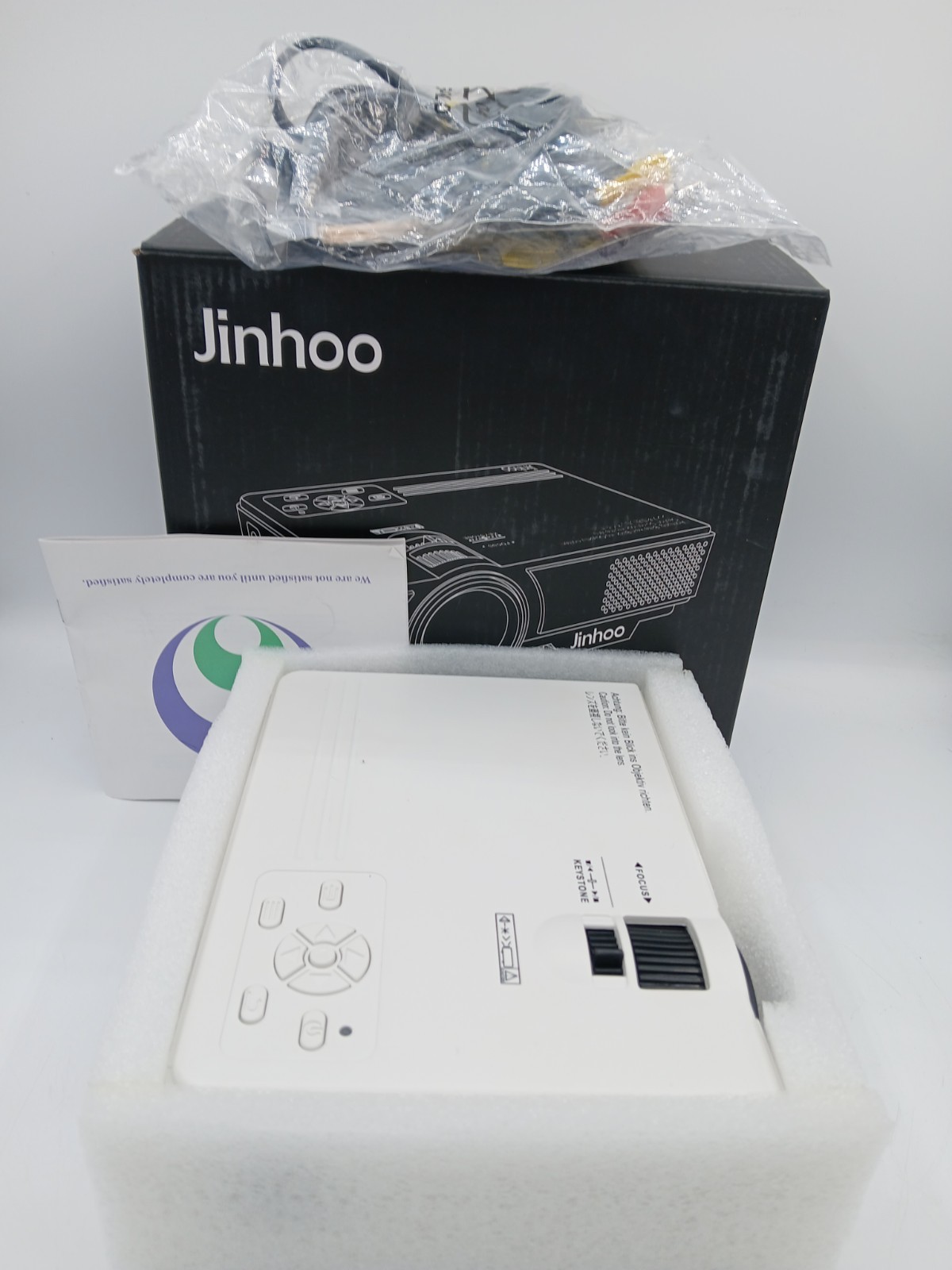 Jinhoo Mini Overhead Projector PJ0531 Full HD 1080P