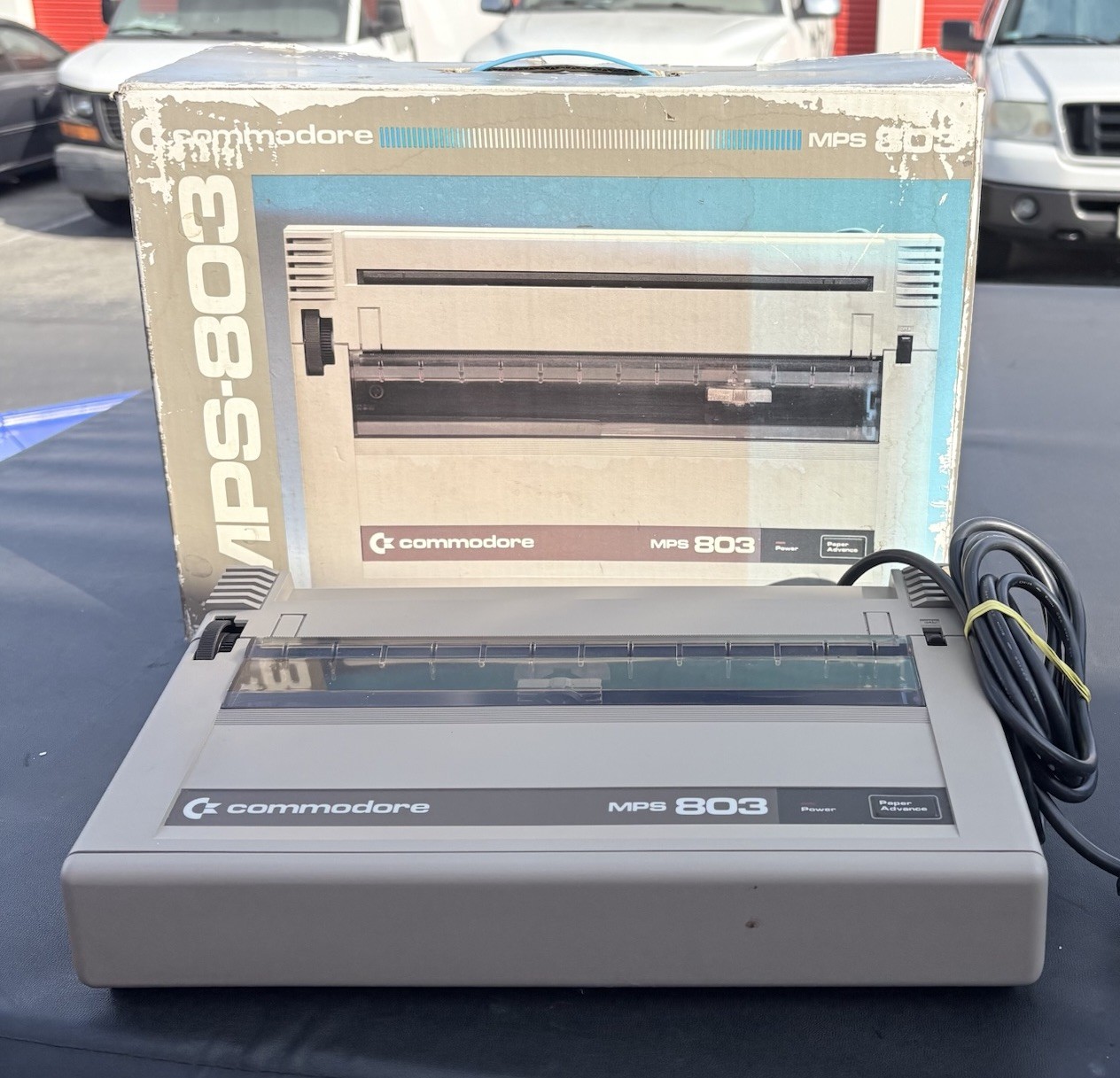 Commodore MPS 803 Dot Matrix Printer - POWER TESTED ONLY