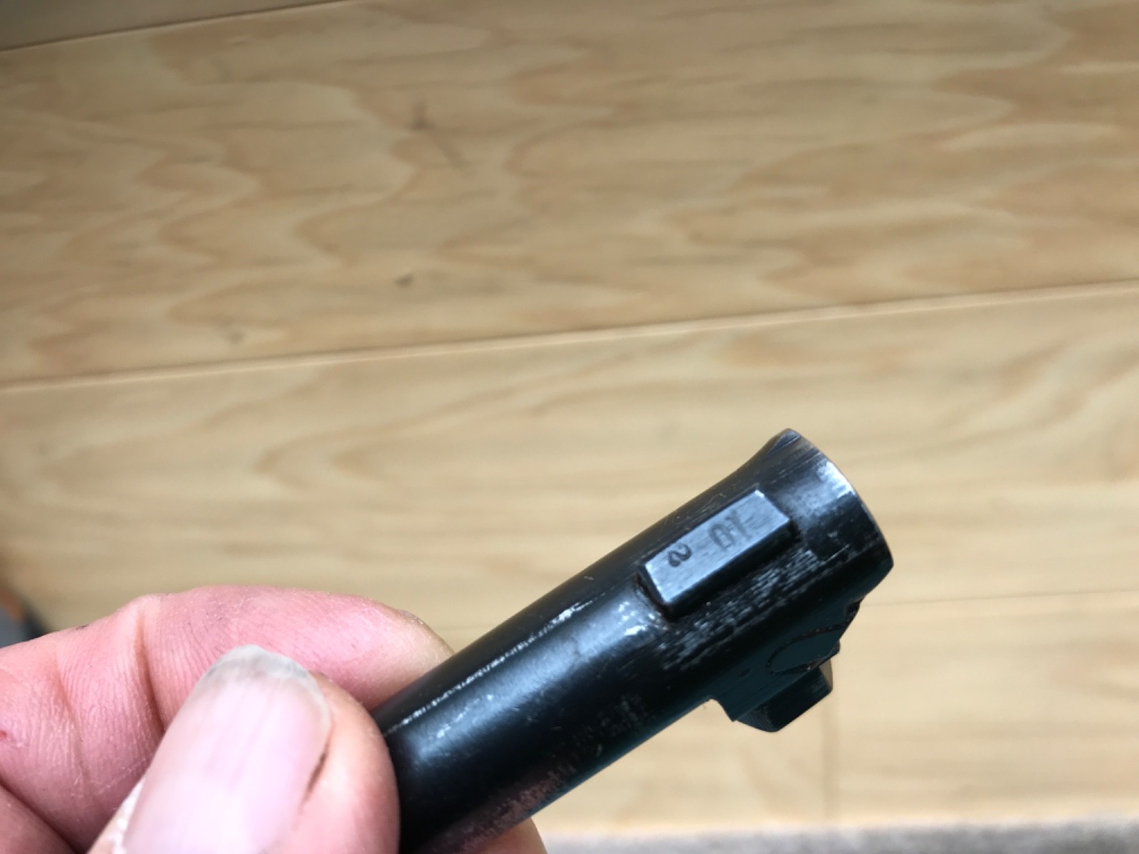 M1 Carbine Complete Round bolt assembly.