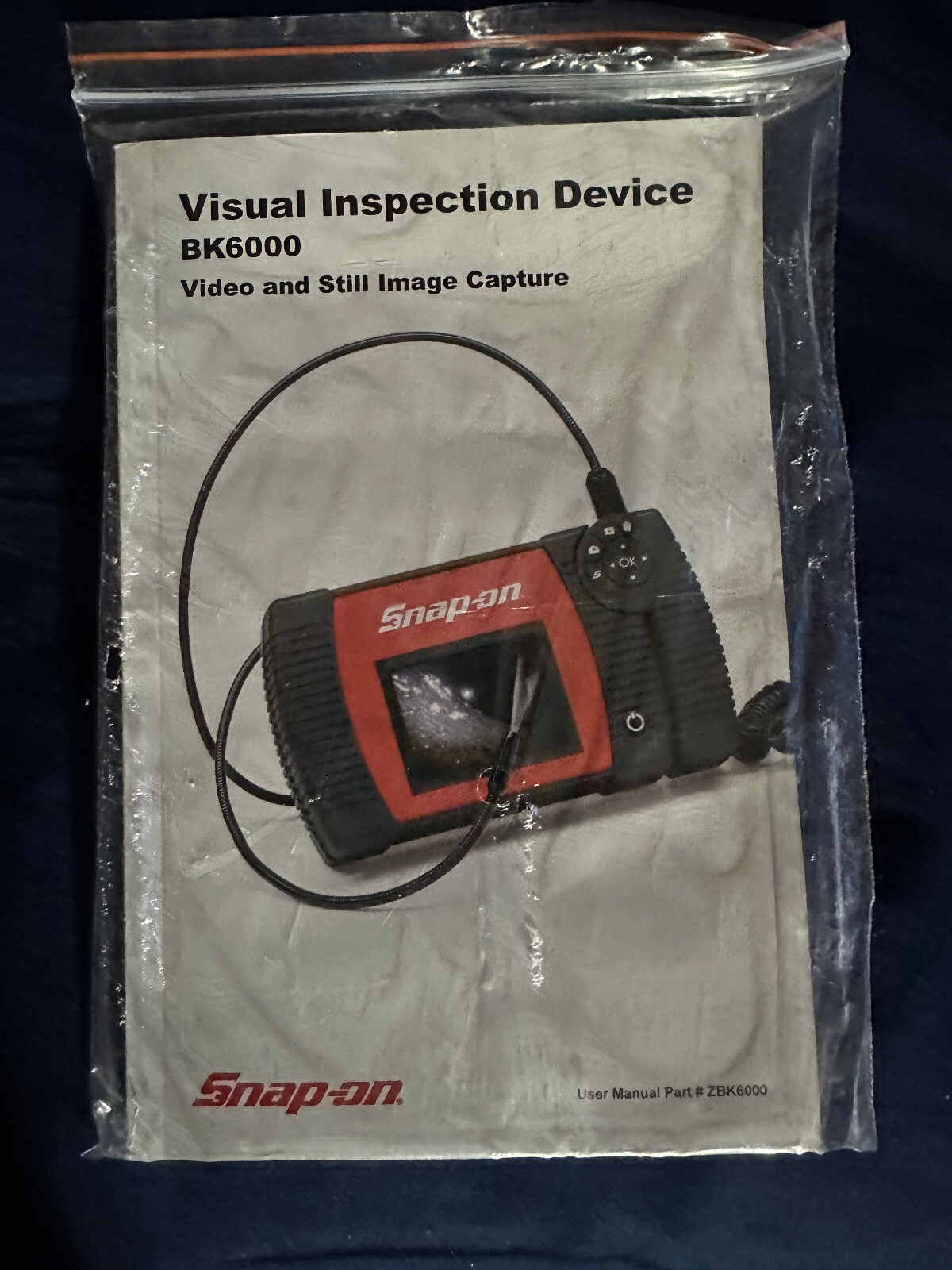 Snap-on Industrial BK6000 Digital Borescope Visual Inspection Device TESTED