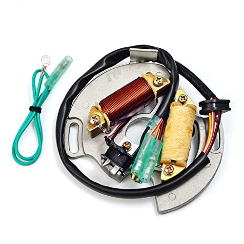 Ignition Coil Spark Plug CDI Regulator with Stator Compatible with Yamaha