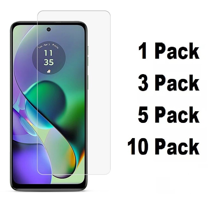 Tempered Glass Screen for Moto G Play 4G (2024) Anti Scratch, Case Friendly