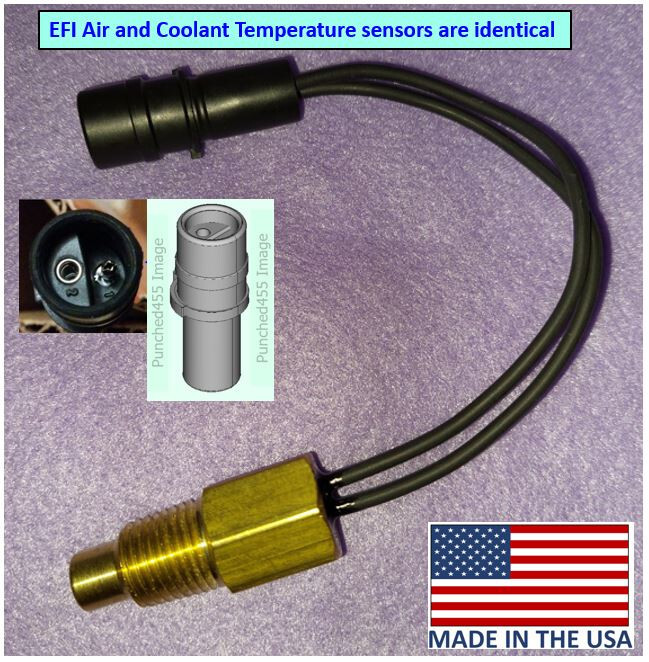 1976 - 1979 Cadillac Eldorado Seville EFI COOLANT TEMP SENSOR Replaces 1609968