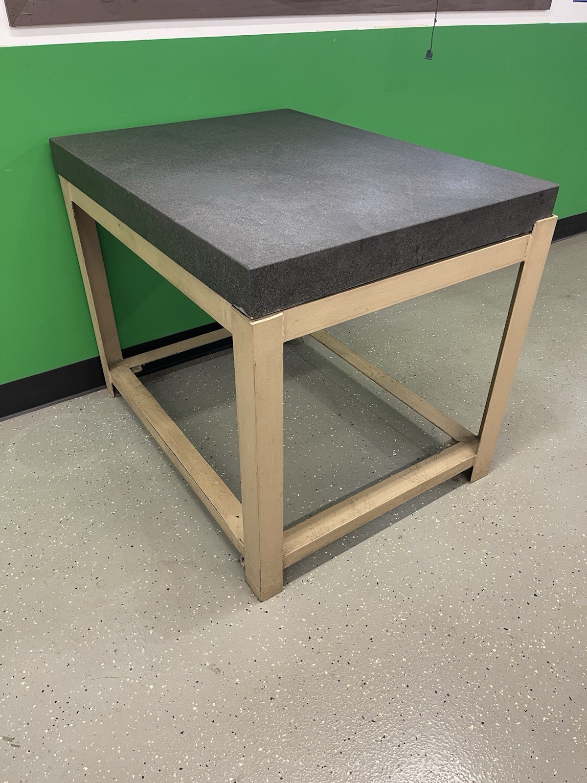 Granite Surface Plate Gray 36x24x4 in with Stand Precision Inspection Table