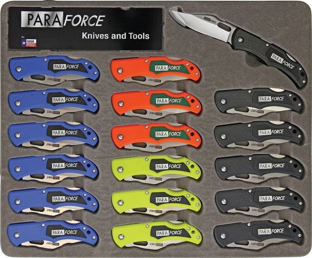 AccuSharp Paraforce 3" Clip Point Pocket Folding Knife - 801LBKS