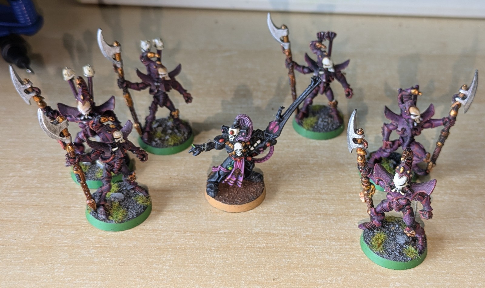 Incubi Squad with Drukhari Dark Eldar Games Workshop Warhammer 40K Painted
