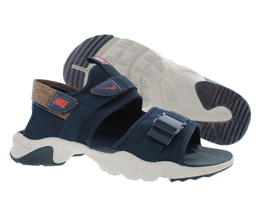 Nike Canyon Sandal Mens Shoes Size 12, Color: Armory Navy/Chile Red