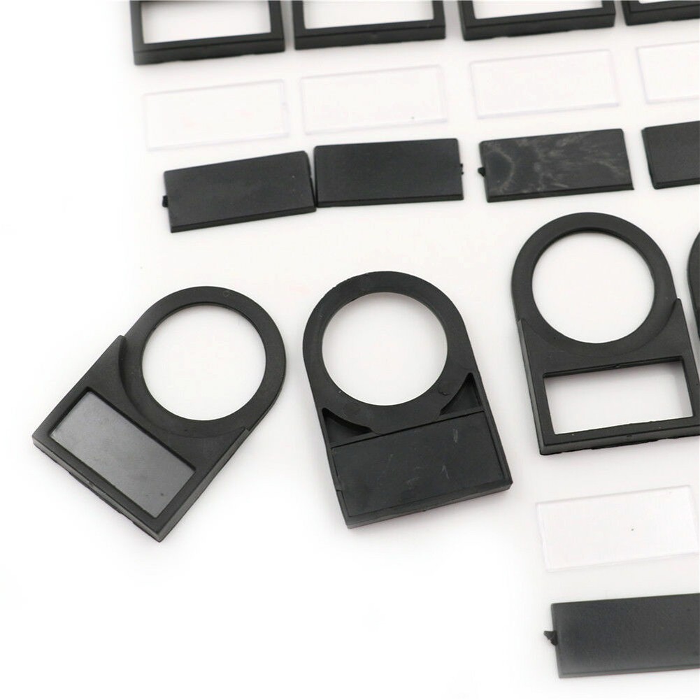 Keep Your Switches Classified with 10pcs 22mm Push Button Switch Panel Labels
