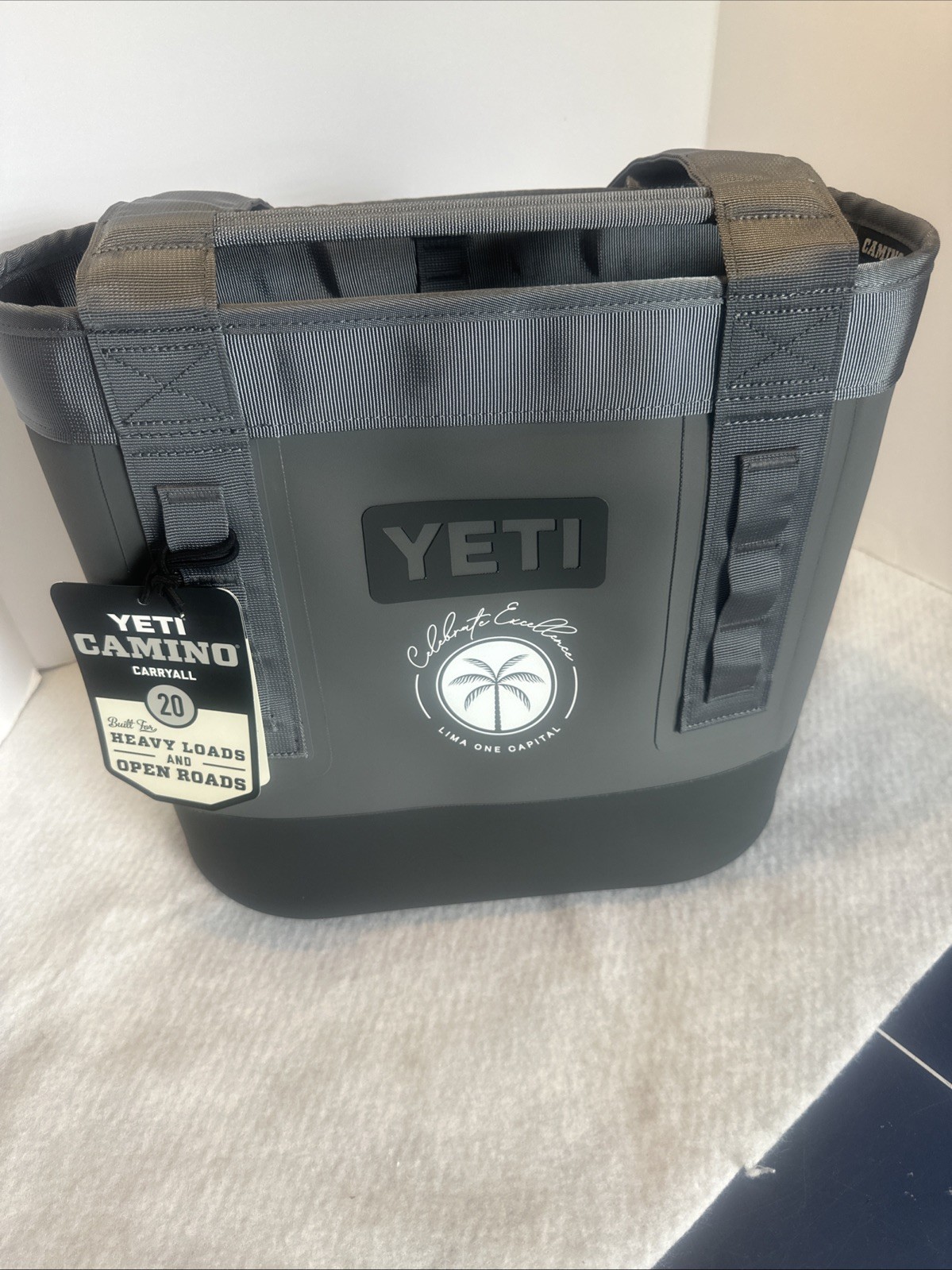 YETI Camino Carryall 20 - STORM GRAY - Tote Bag -- NEW FREE SHIP    READ