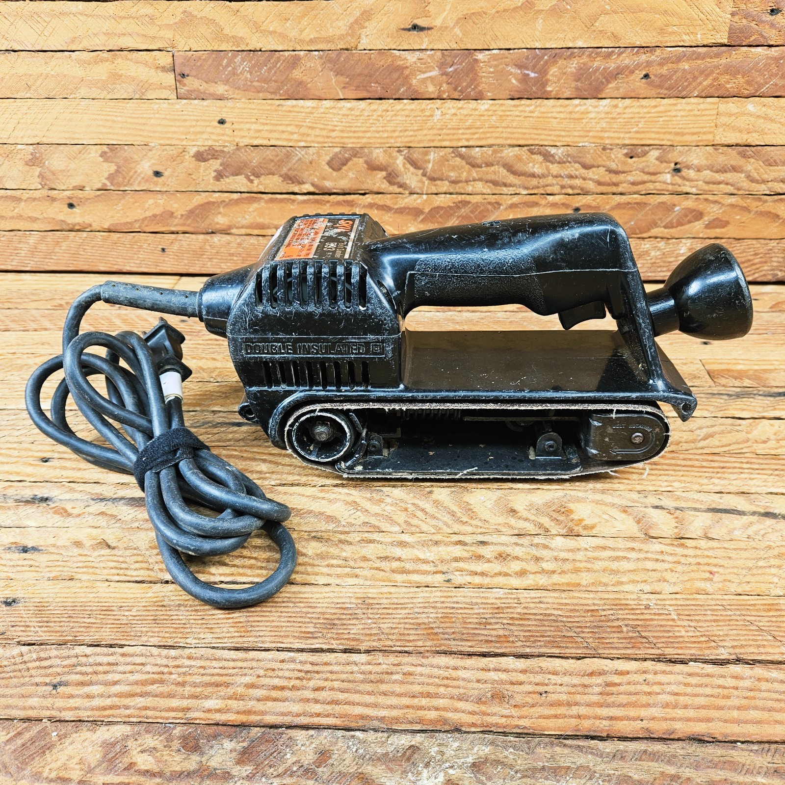 SKIL Sand Cat 2-1/2" Corded Belt Sander 593 120 Volt 600 FPM Made In USA-A