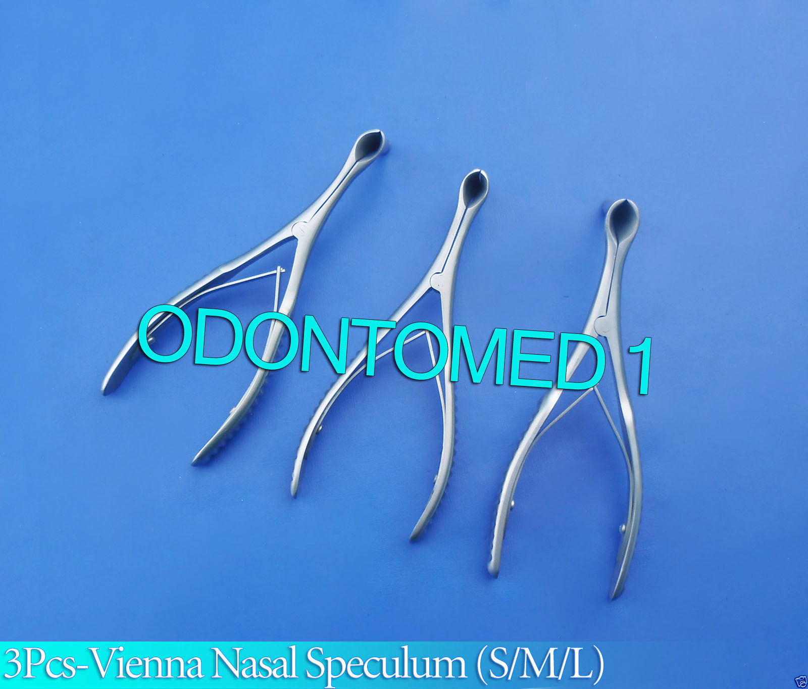 Lot of 3Pcs-Vienna Nasal Speculum 5 3/4" (S/M/L) Surgical, Instruments Set
