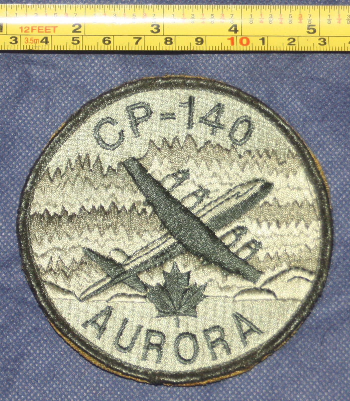 Canadian Military CP-140 Aurora Patch ASW