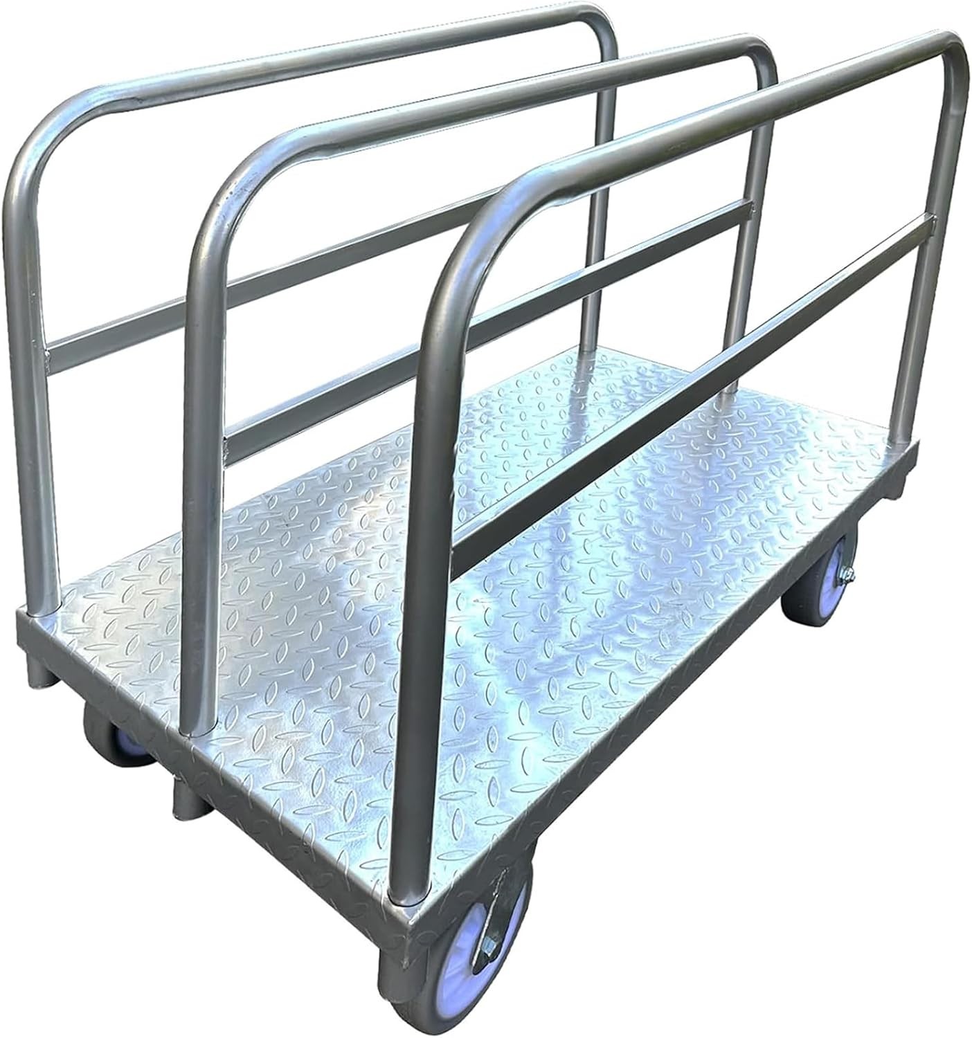 Heavy Duty Lumber Drywall Dolly Steel Panel Platform Cart
