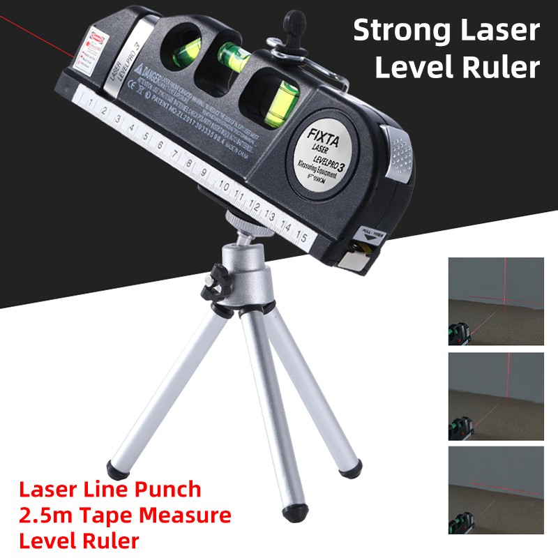 Laser Level Tool Multipurpose Laser Level Line Laser Kit with Triangle Bracket