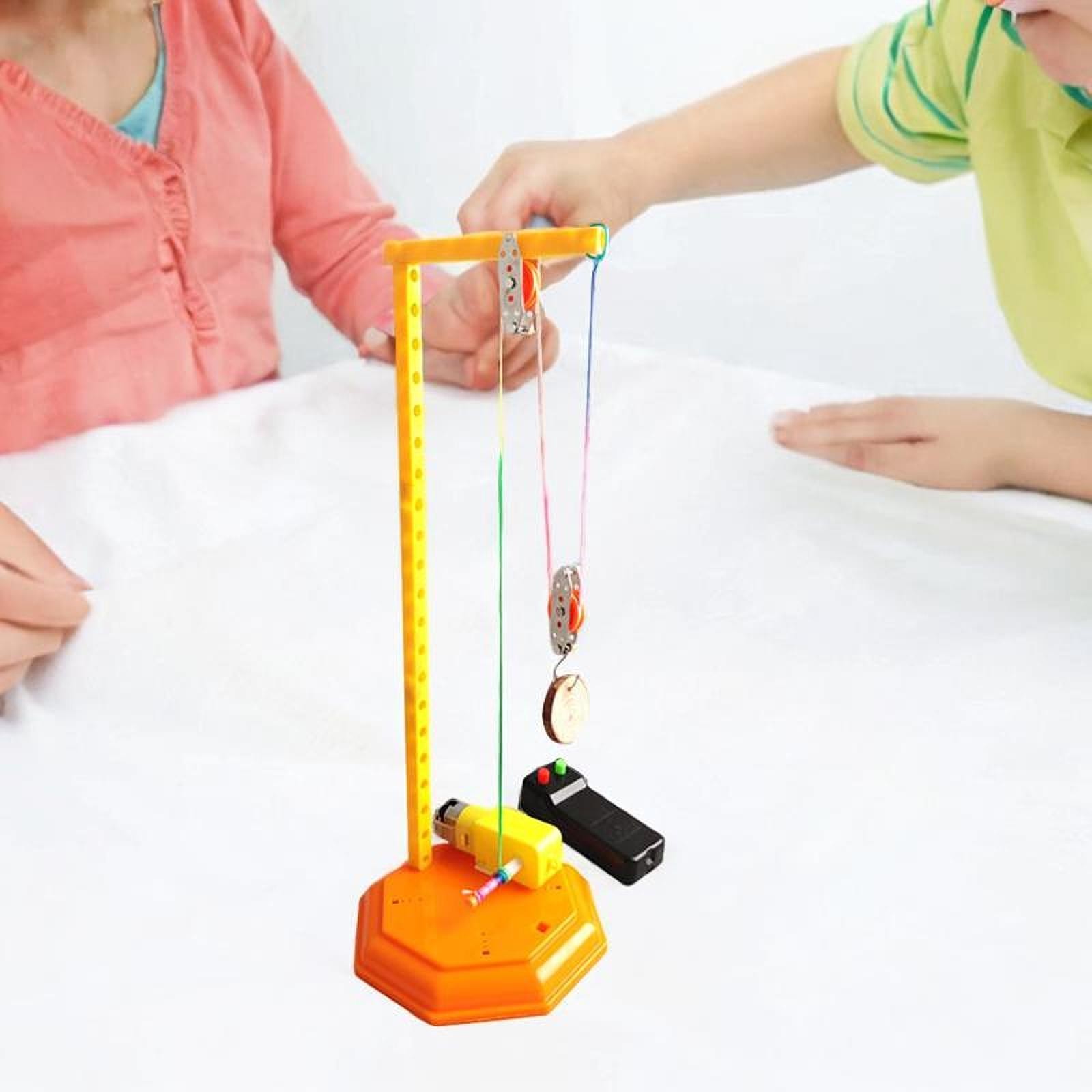 Remote Crane Toy Teaching Equipment Stem Science Kit Portable Creative Lifting