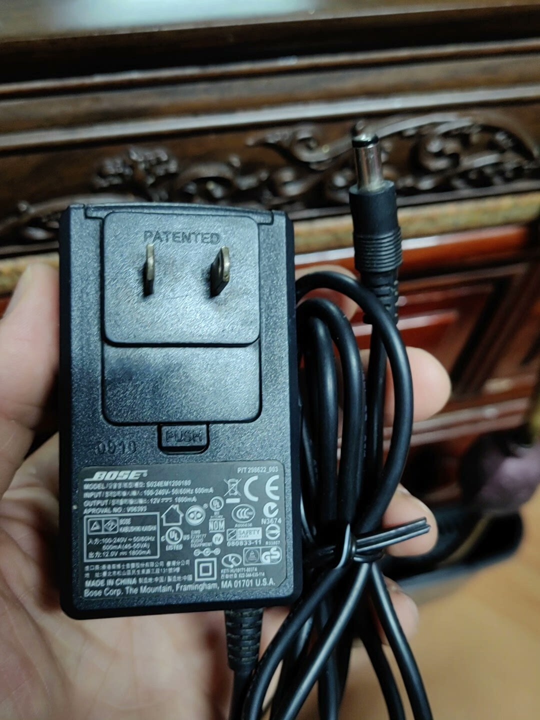 Bose Companion 2 Series II 12V 1.8A Power Supply AC Adapter Charger