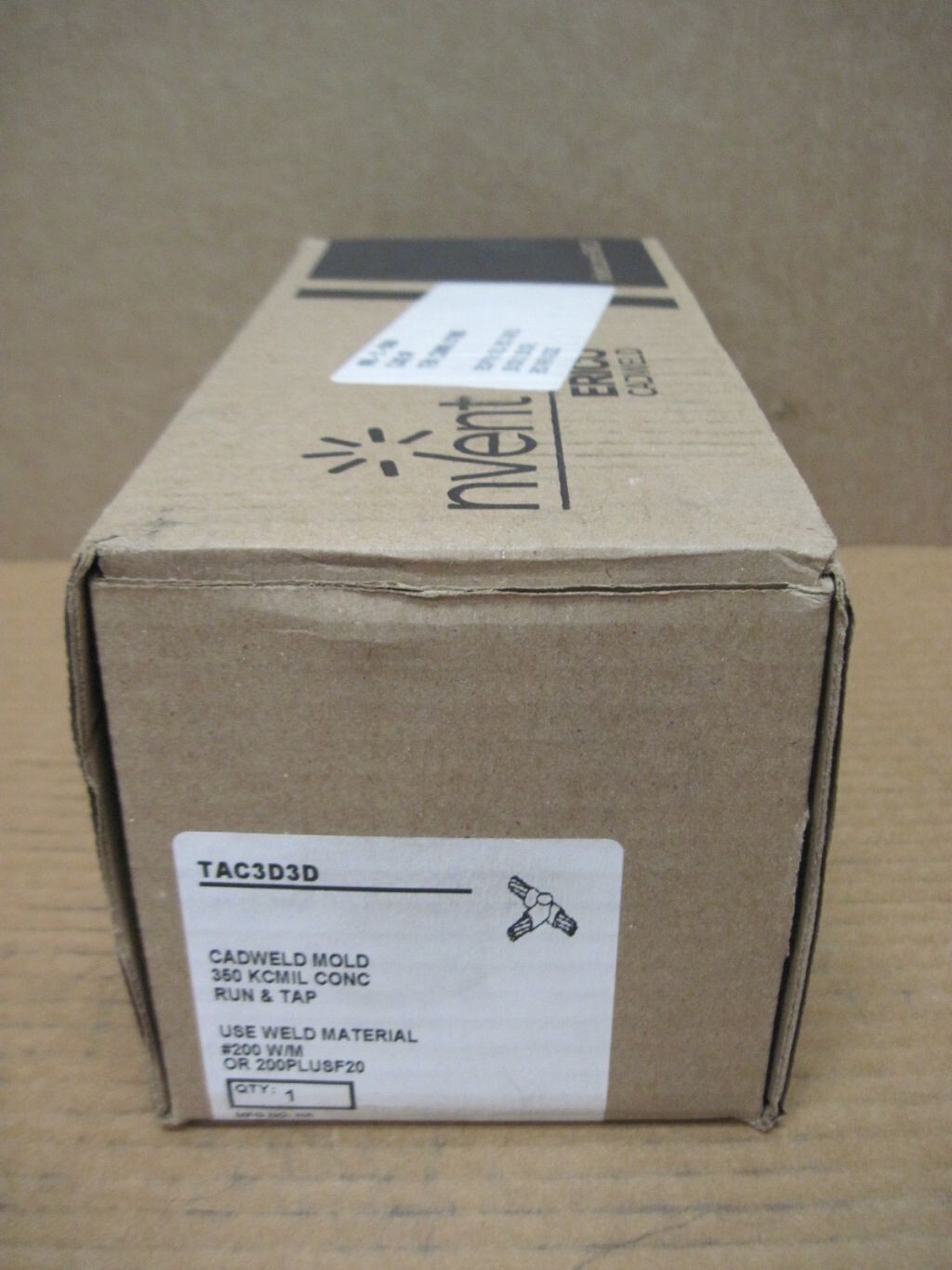 Nvent Cadweld TAC3D3D Mold 350 Kcmil Concentric Run & Tap