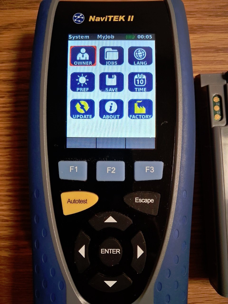 Trend Networks NaviTEK ll PLUS Network Cable Tester Wiremapping Copper/Fibre