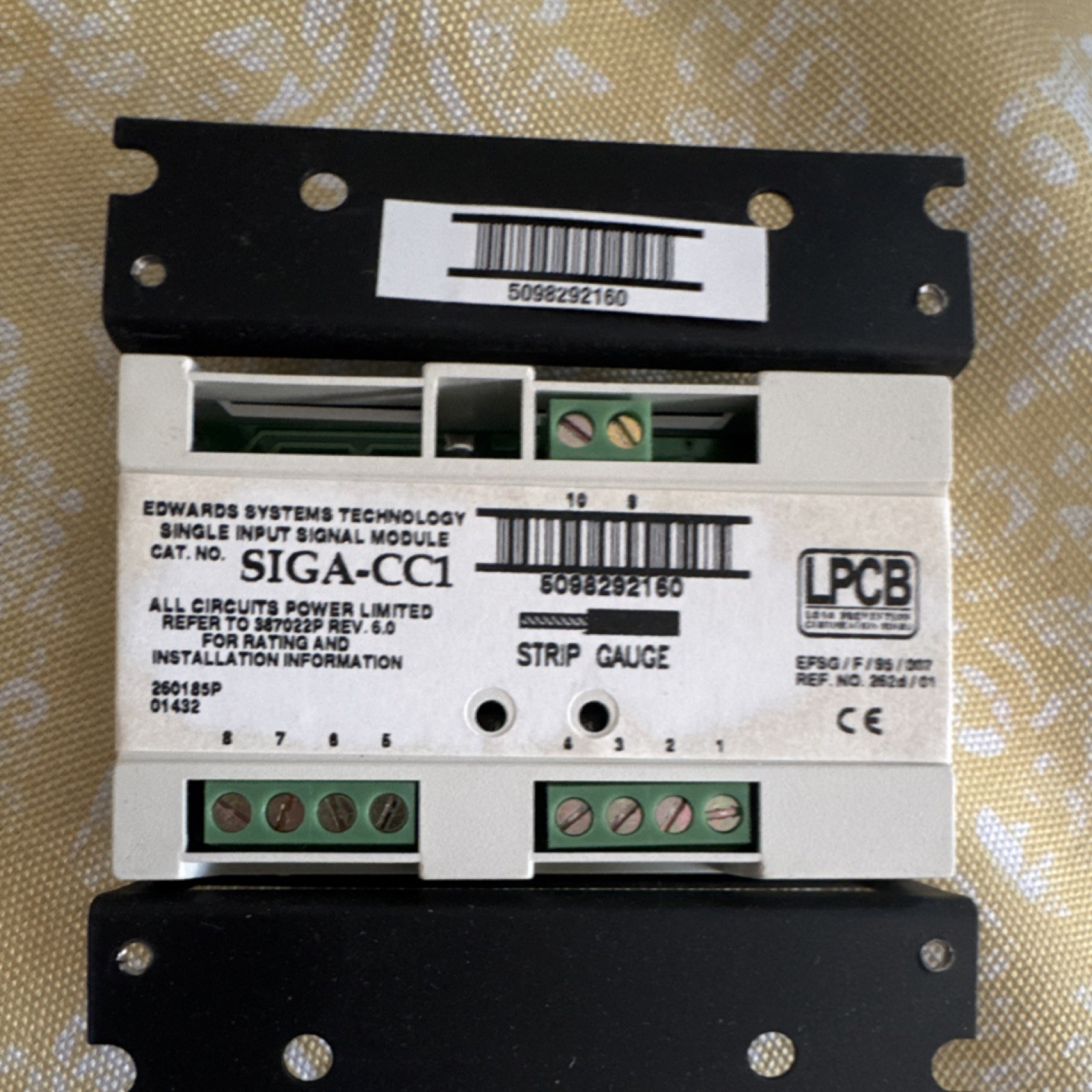 Edwards Systems Technology SIGA-CC1 Single Input Signal Module w/ Cover Kit