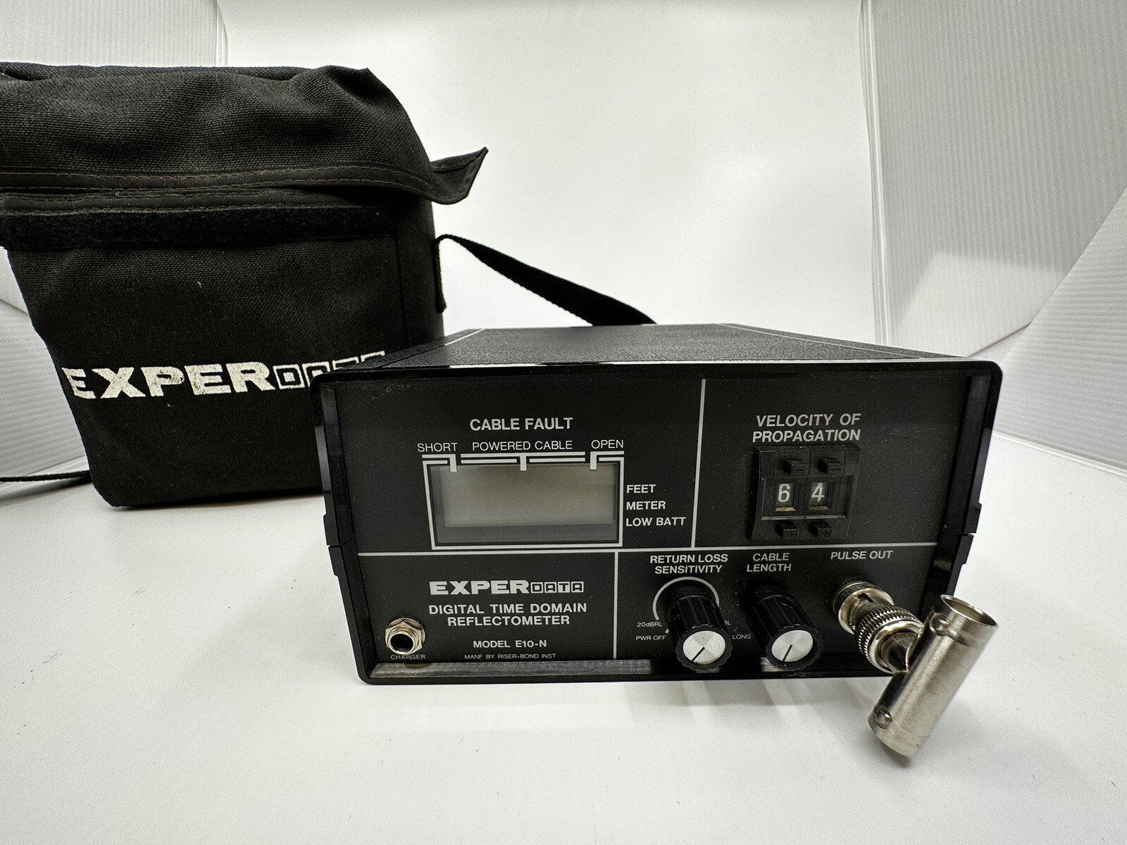 Time Domain Reflectometer Tdr. Riser Bond E10-N