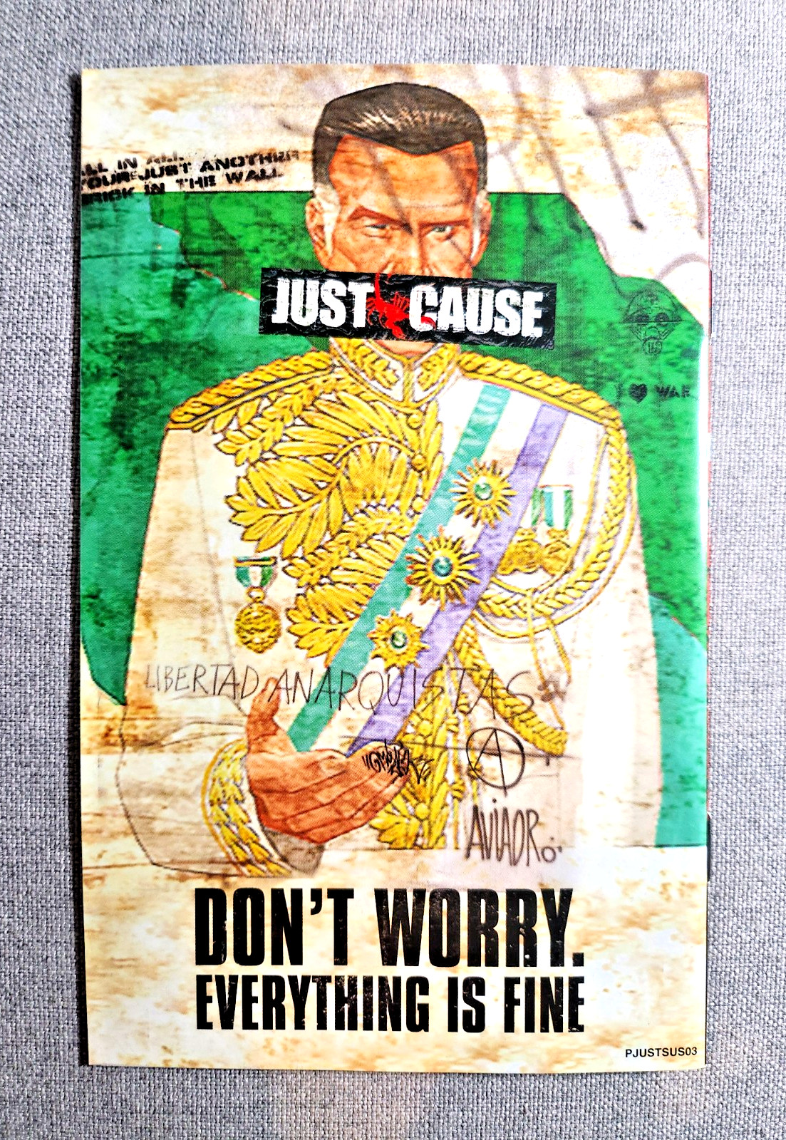 Just Cause Instruction Manual Only - PlayStation 2