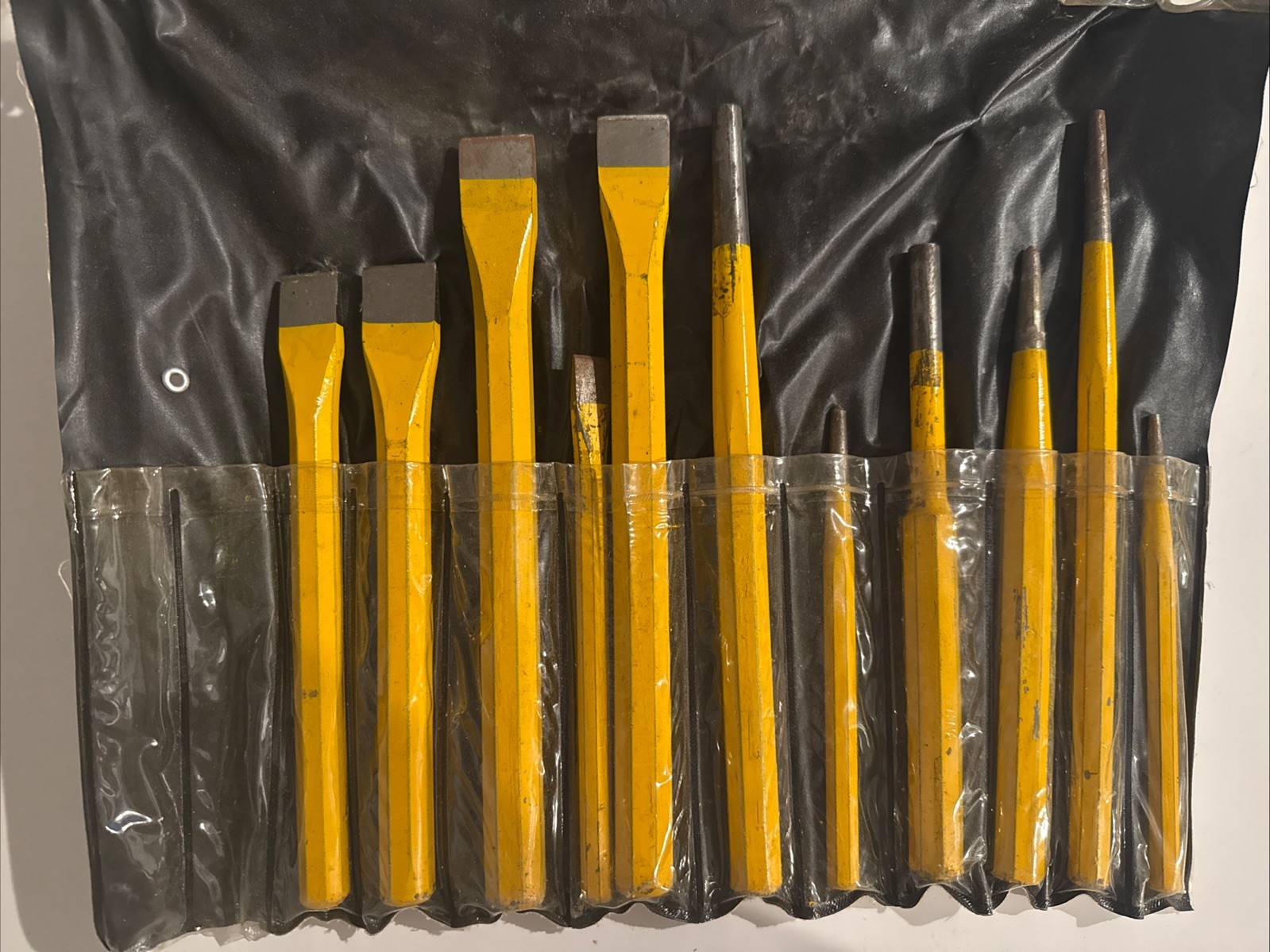 Olympia 12 Piece Punch And Chisel Set (missing 1)