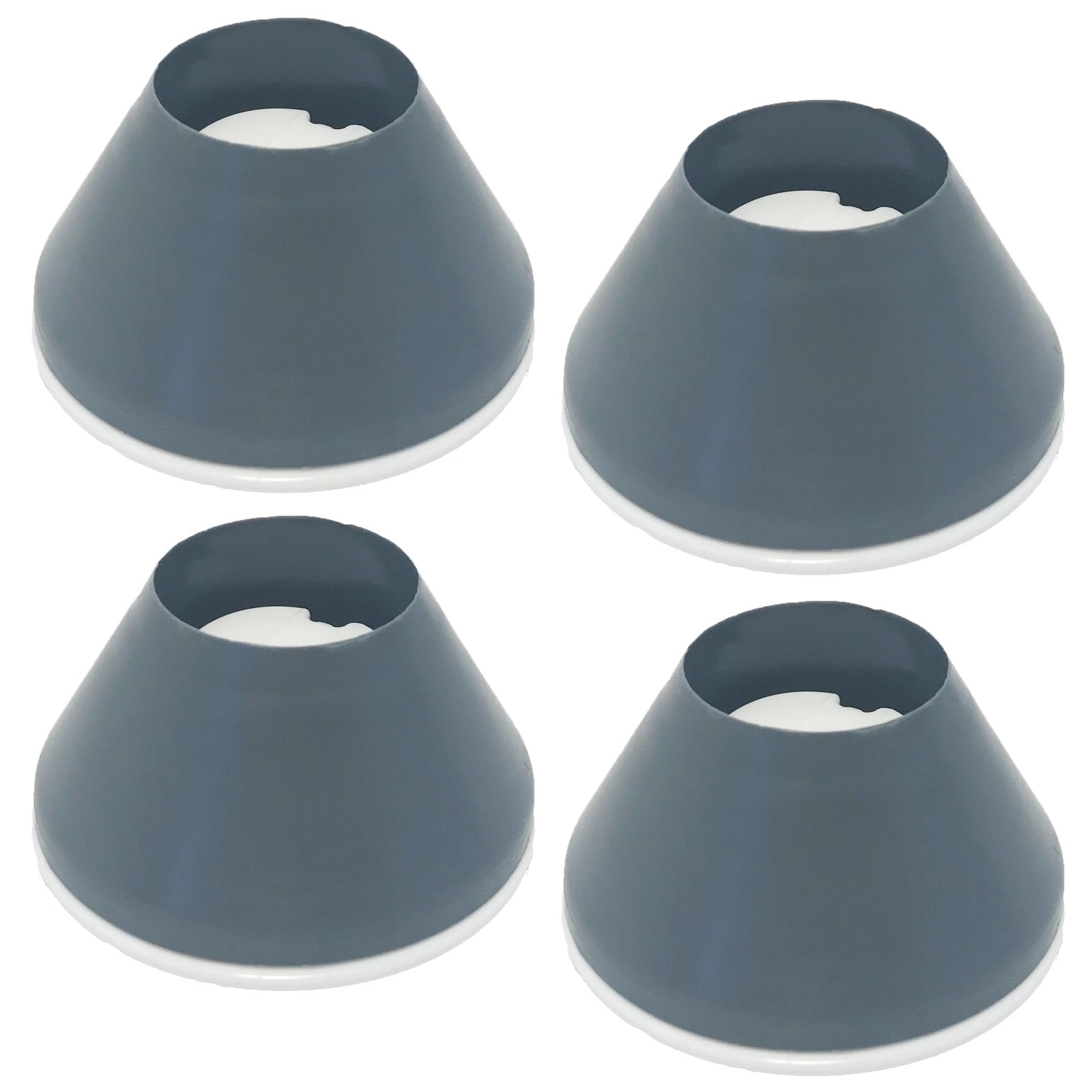 Walker Coasters, Storm Grey 4 Pack By Easy To Use Products - 1", Gray
