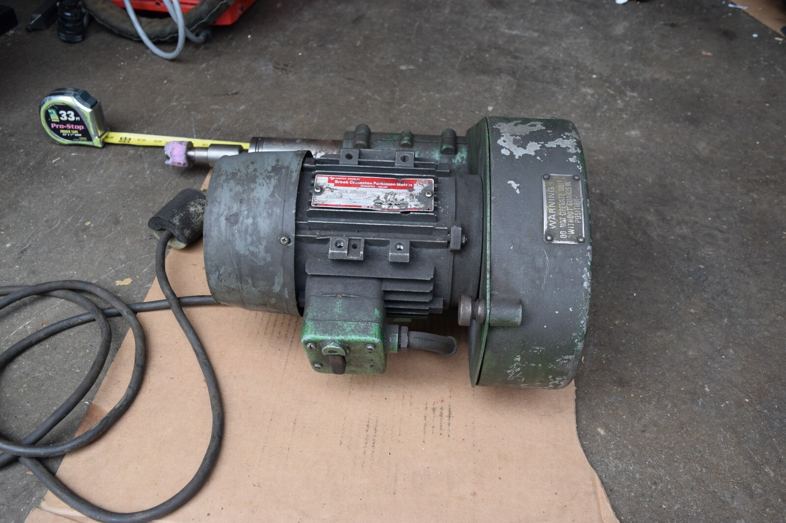 Duplex Electric Grinding Attachment Tool Post Grinder