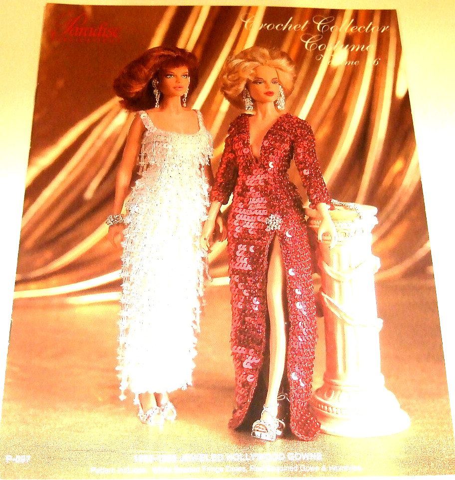 Paradise Publications Crochet Volume 86 - 1955 - 1965 - Jeweled Hollywood Gowns