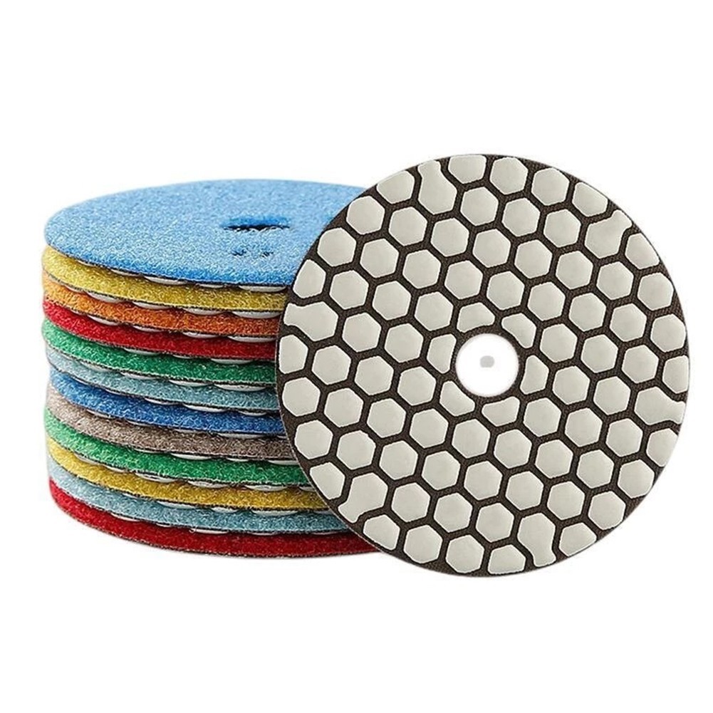 Diamond Dry Sanding Disc Flexible Wear-resistant 4 Inch Diamond Dry