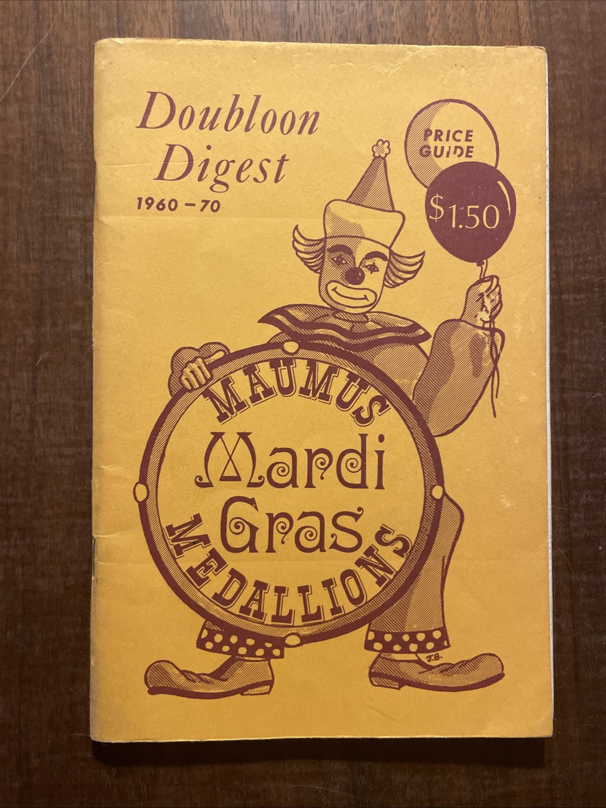 Mardi Gras Doubloon Digest Price Guide 1960-1970 ~ Vintage New Orleans NOLA