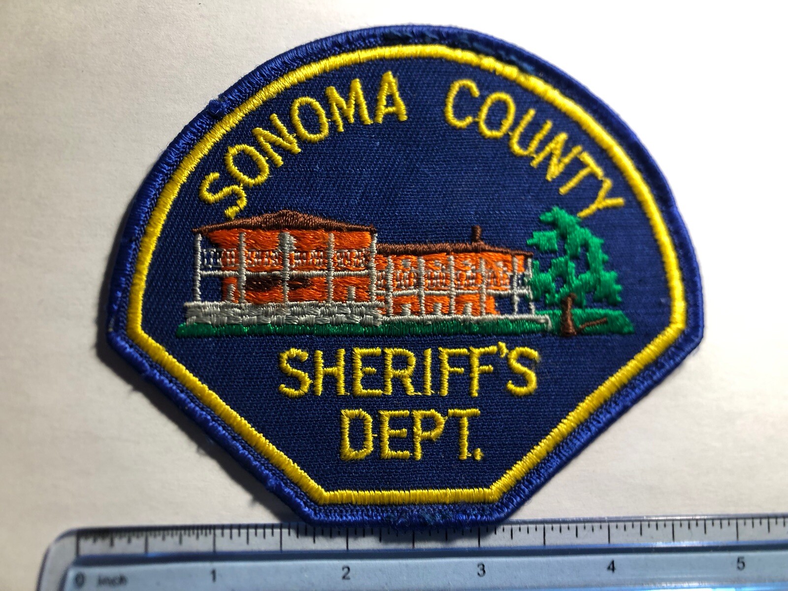 Sonoma County California Sheriff Patch
