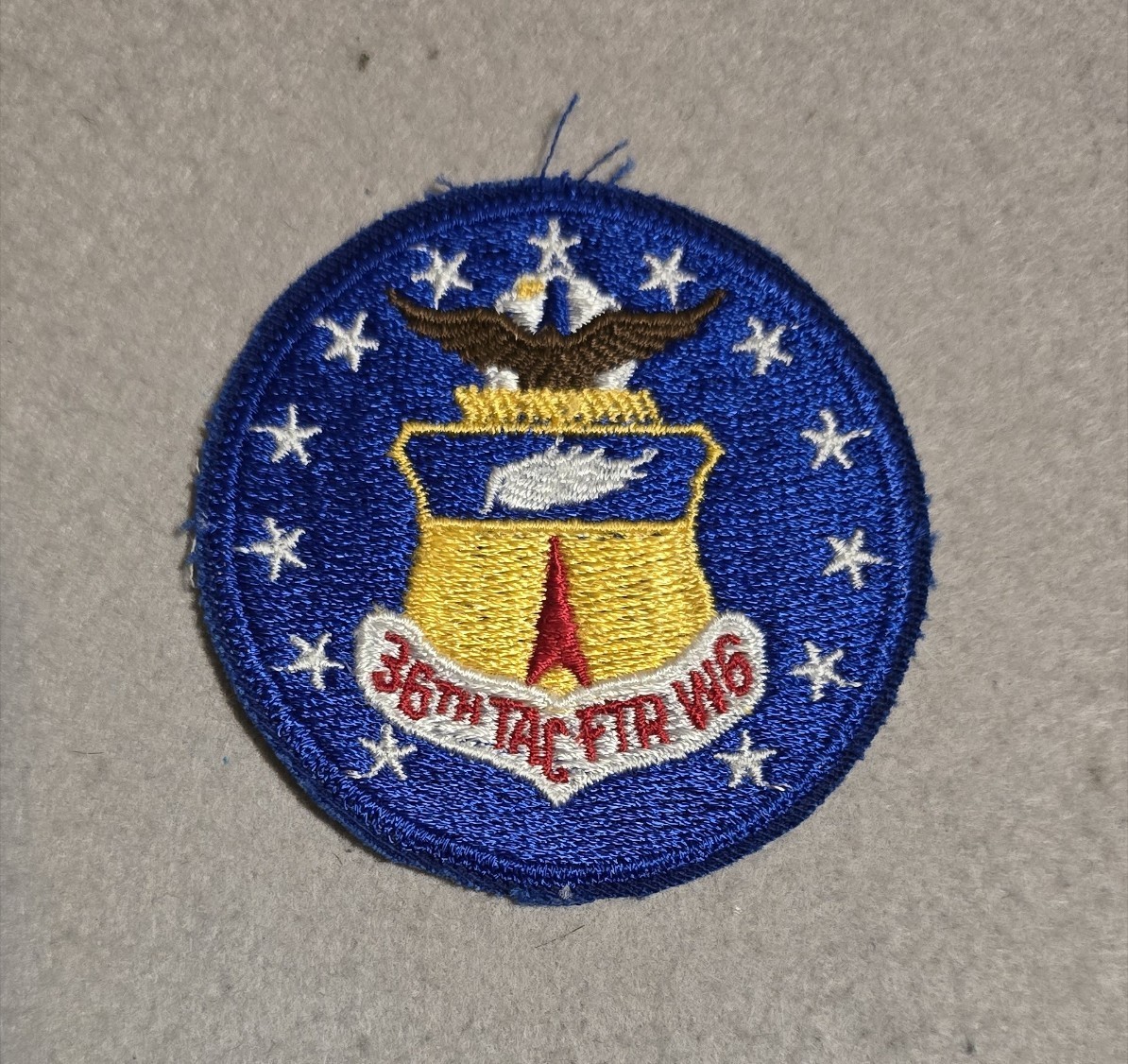 USAF 36th Tactical Fighter Wing Patch - 3" in diameter