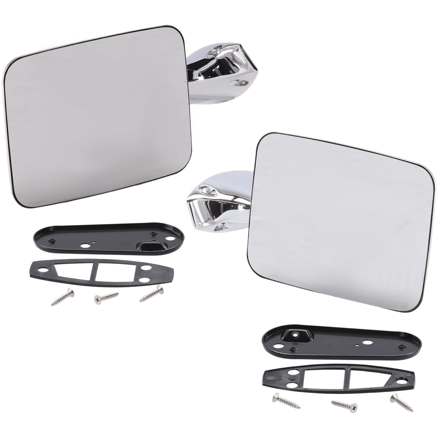 Set of 2 Mirrors  Driver & Passenger Side for Chevy Left Right C10 Pickup Pair