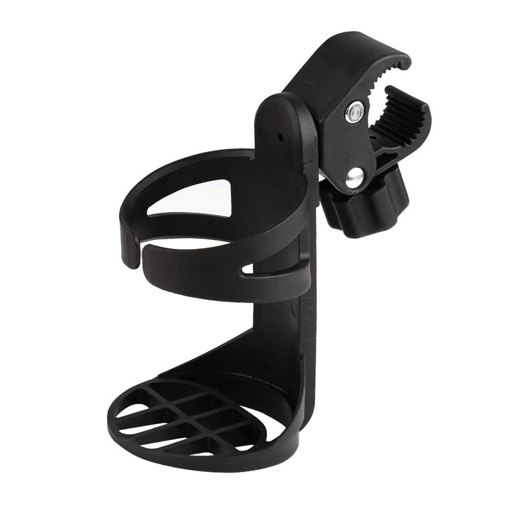 Lightweight ABS Universal Cup Holder for Strollers, Bikes, & Wheelchairs