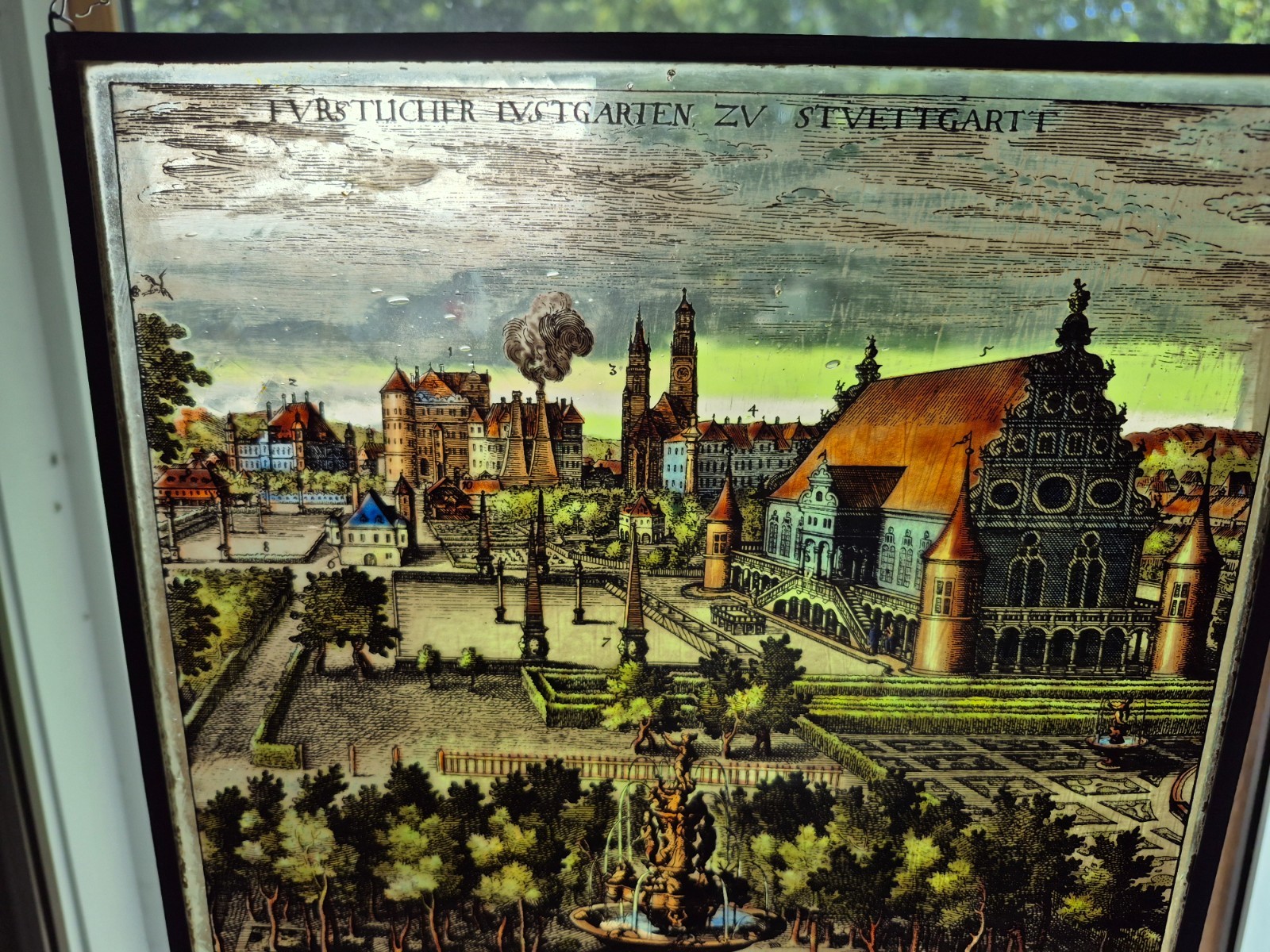 German Suncatcher: Neues Lusthaus em Stuttgart